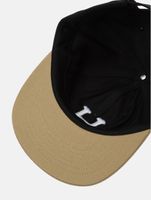 Casquettes snapback HUF Set Classic H 6 panneaux noires