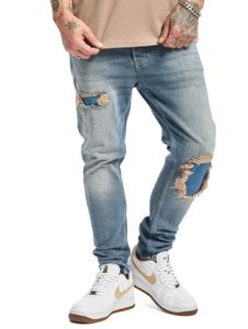 2Y Jim Skinny Jeans blau