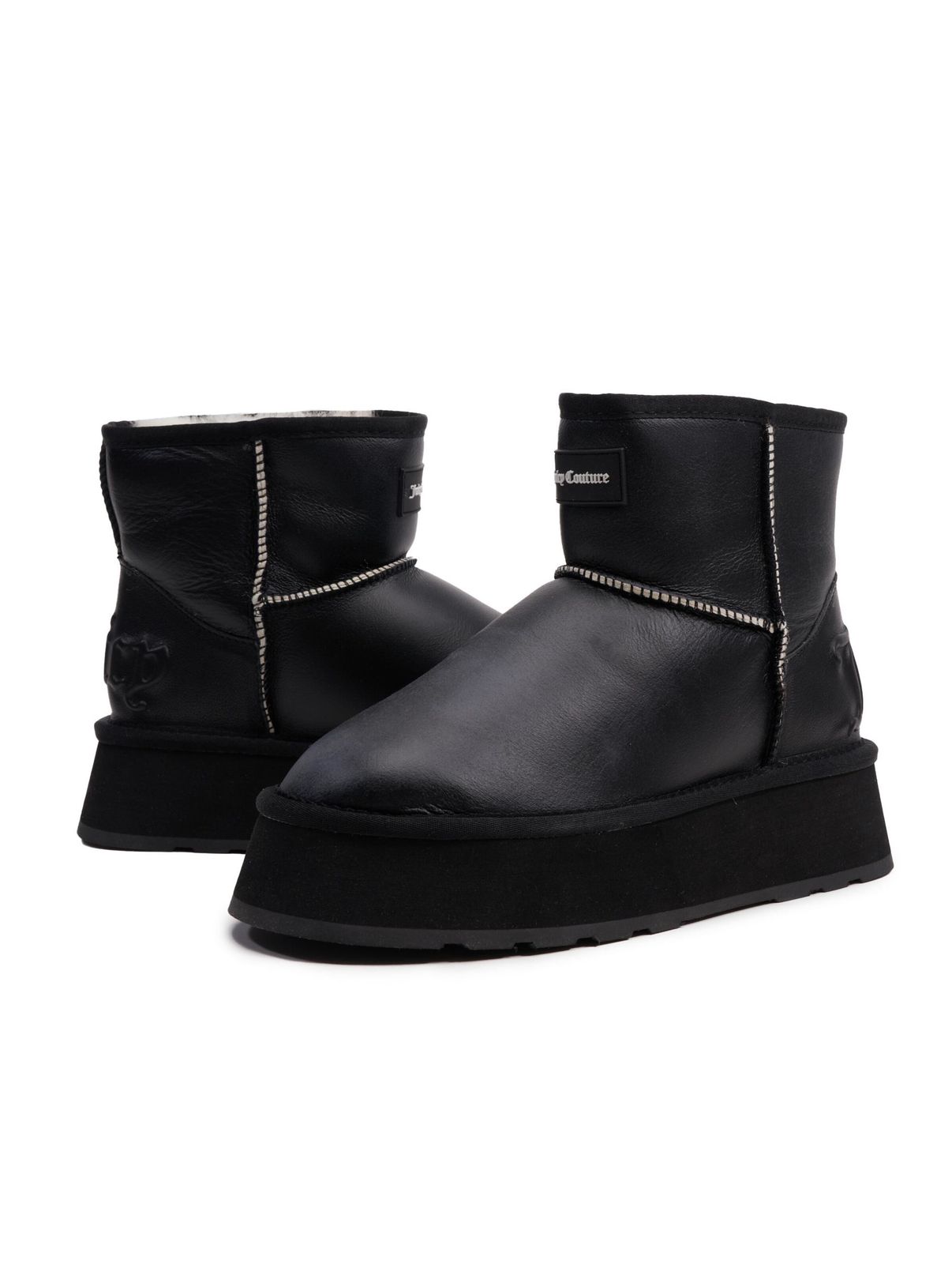 Stivali in pelle Mandy di Juicy Couture neri