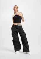 Juicy Couture Kontrast Neckholder Tops schwarz Juicy Couture Kontrast Neckholder Tops schwarz