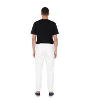 John Elliott Sendai Baggy Jeans für Herren Premium Streetwear Lockerer Schnitt und Künstlerischer Pollock-Finish Weiß