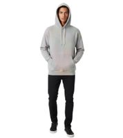 John Elliott Sequoia Herren Hoody mit expressive Farbverläufe in grün und lila Cloud Dye