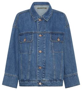 JEANERICA Herren Jeansjacke im Vintage-Stil Übergangs-Jacke Baumwoll-Jacke Oversized Blau JEANERICA Herren Jeansjacke im Vintage-Stil Übergangs-Jacke Baumwoll-Jacke Oversized Blau