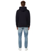JW Anderson Kapuzenpullover für Herren Stylischer Hoody mit dezenter Logo-Stickerei langlebig und komfortabel Schwarz