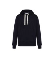 JW Anderson Kapuzenpullover für Herren Stylischer Hoody mit dezenter Logo-Stickerei langlebig und komfortabel Schwarz