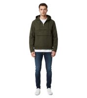 Helmut Lang Popover Uniform Hunter Zip Hoody für Herren Moderner Designer Hoody Premium Streetwear Salbei