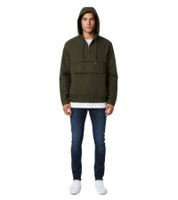 Helmut Lang Popover Uniform Hunter Zip Hoody für Herren Moderner Designer Hoody Premium Streetwear Salbei