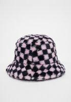 Gorros de piel sintética KANGOL con estampado Pepto Check