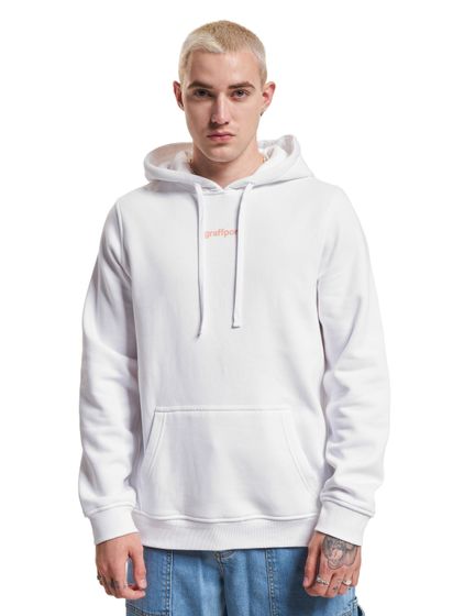 Stylewriting Graffporn Hoody Weiß/Apricot