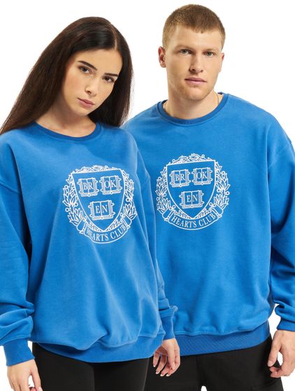 KEINE LIEBE Broken Heart Jungen Pullover blau