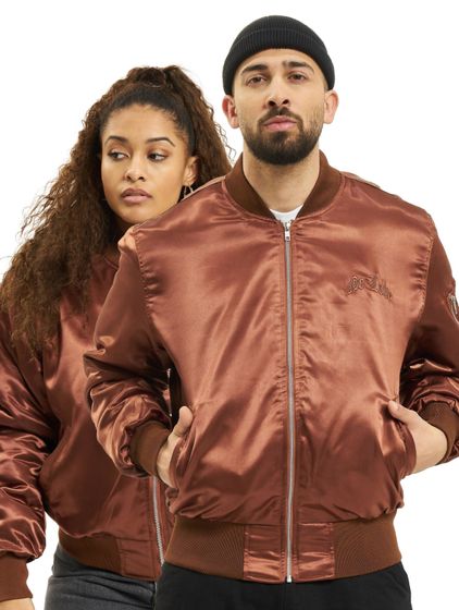 KEINE LIEBE Old Bomber Bomberjacke braun
