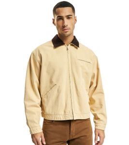 KEINE LIEBE Canvas Jeansjacke beige