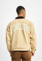 Chaqueta vaquera de lona beige NO LOVE