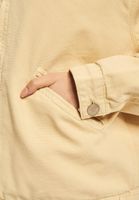 Chaqueta vaquera de lona beige NO LOVE