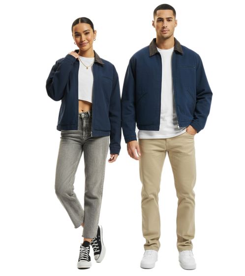 Keine Liebe Canvas Denim Jacket Urban Streetwear Blue Keine Liebe Canvas Denim Jacket Urban Streetwear Blue