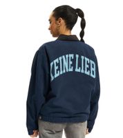 Keine Liebe Canvas Denim Jacket Urban Streetwear Blue Keine Liebe Canvas Denim Jacket Urban Streetwear Blue