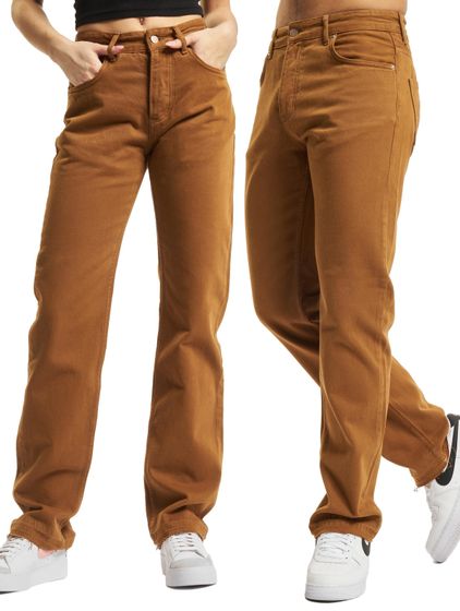 NO LOVE Loosefit Denim Marrón Medio