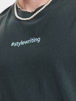 Stylewriting Logo T-Shirt Dark Green/Aqua
