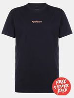 Stylewriting Graffporn T-Shirt Dark Navy/Apricot