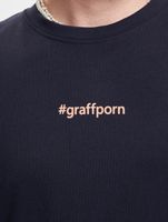 Stylewriting Graffporn T-Shirt Dark Navy/Apricot