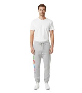 Pantaloni da jogging 3D da uomo Helmut Lang Vapor Heather Modern Designer Piece Grigio