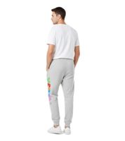 Helmut Lang Men's Joggers 3D Sweatpants Vapor Heather Modern Designer Piece Gray