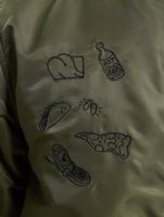 The Hundreds Waves Bomberjacke Grün