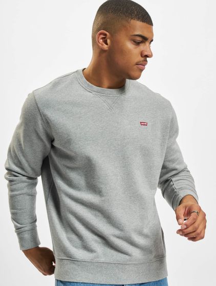 Levi's Logo Pullover grau