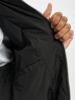 Les Hommes Bomberjacke Schwarz/Weiß