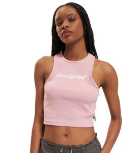Low Lights Studios Basic Crop Top rosa