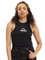 Low Lights Studios Superstar Crop Top schwarz schwarz