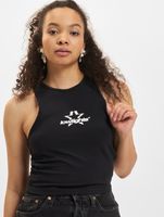 Low Lights Studios Superstar Crop Top schwarz schwarz