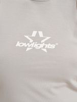 Low Lights Studios Superstar Crop Top hellgrau hellgrau