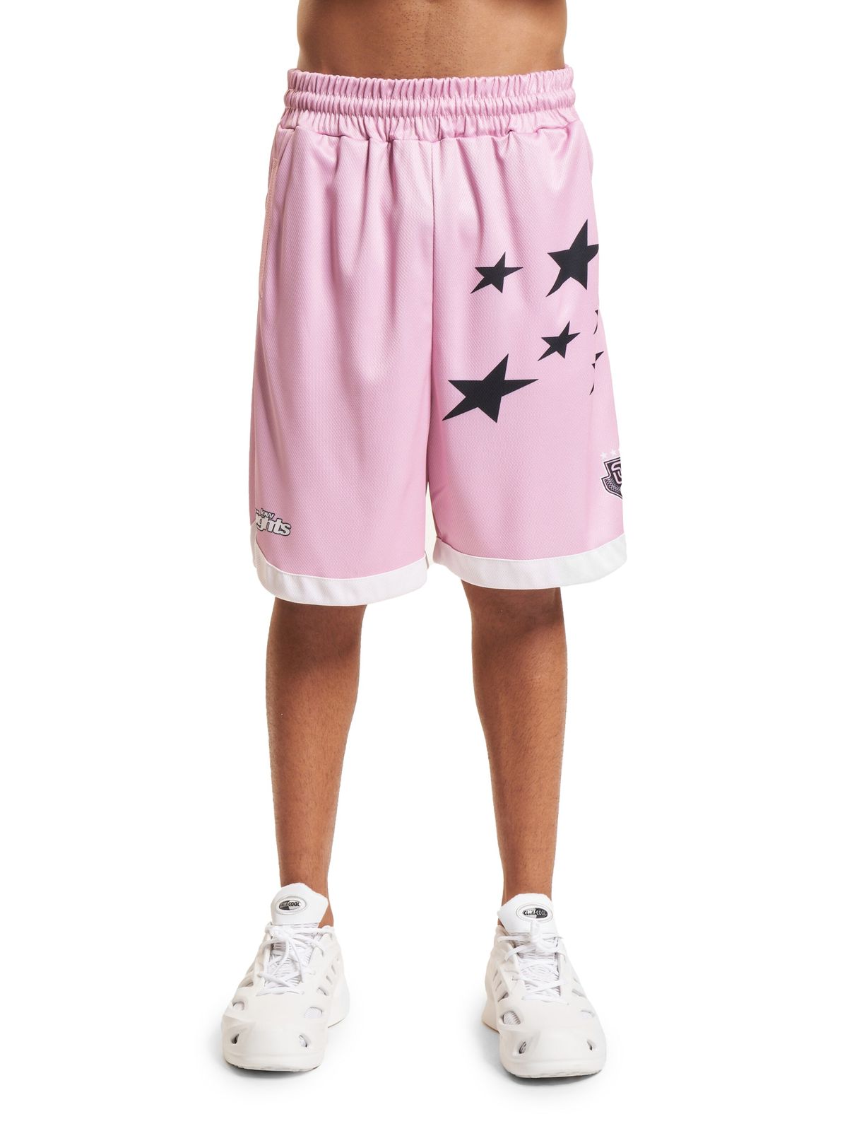 Pantaloncini in rete Allstars di Low Lights Studios rosa