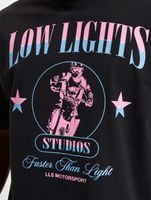 Low Lights Studios Faster Than Light T-Shirt Black Black Low Lights Studios Faster Than Light T-Shirt Black Black