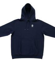 Jam Logo Hoodie für Herren Hochwertiger Kapuzenpullover mit Logo Regular Fit und weichem Material Navy
