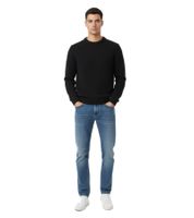 Han Kjøbenhavn Knit Crewneck für Herren Hochwertiges Strick-Sweatshirt mit cleanem Look Schwarz