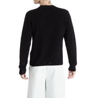 Sweat-shirt homme Han Kjøbenhavn, col rond classique, effet usé, style streetwear urbain, noir