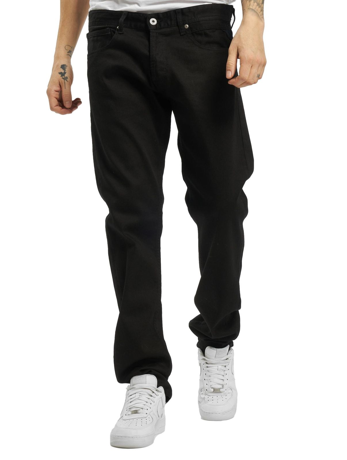 Jeans REPLAY Grover straight fit neri