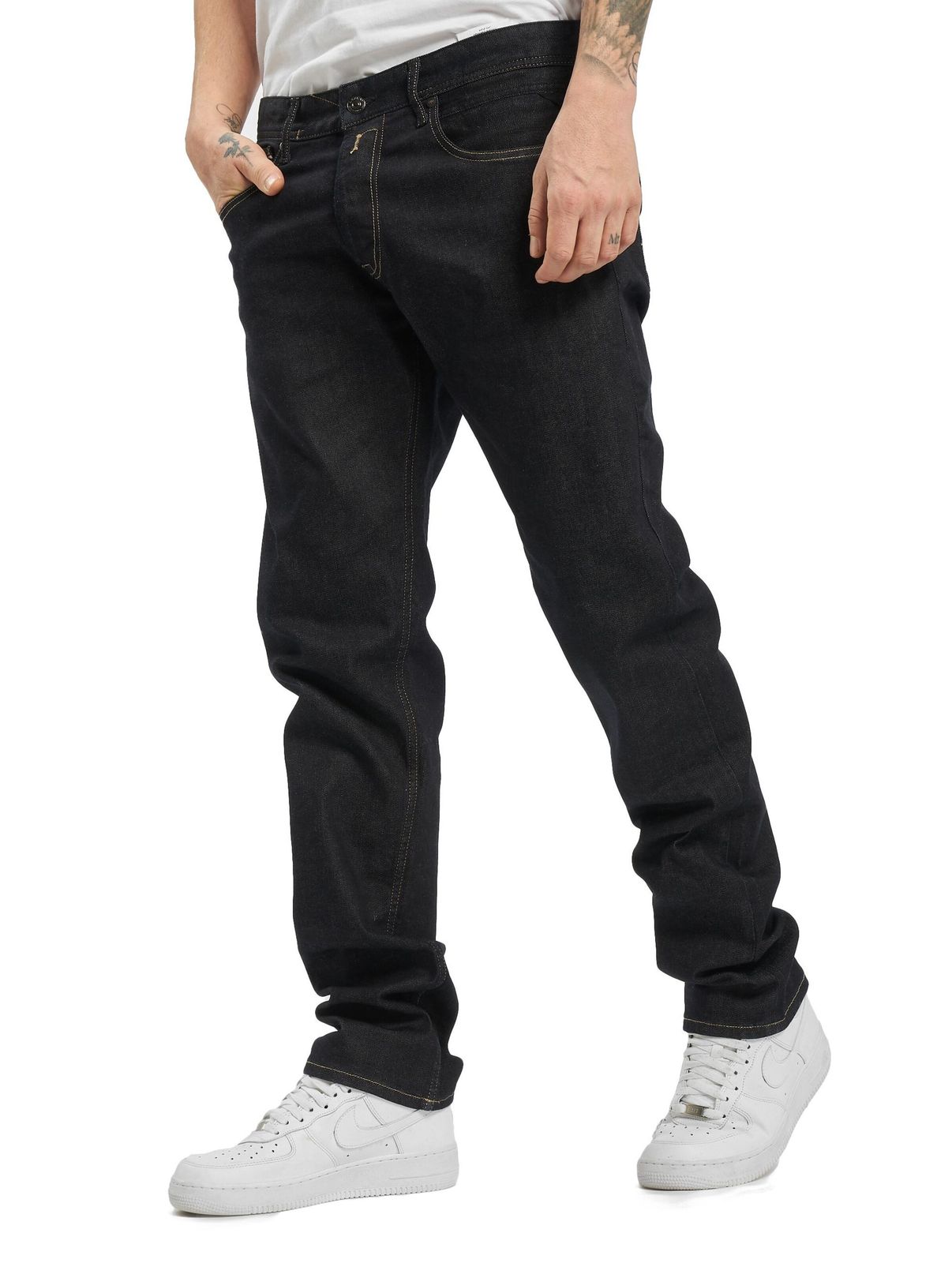 Jeans REPLAY Grover dal taglio dritto color indaco