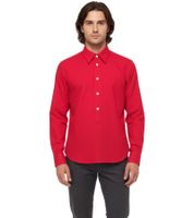 Wales Bonner Aubrey über Scarlet Scarlett Overshirt/Hemd Modern & Vielseitig Luxus Streetwear in Rot