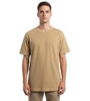 James Perse Unisex Kurzarm-T-Shirt mit Rundhalsausschnitt Understatement-Piece Custard Pigment