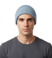 BARO Murray Kurze Unisex Merinomütze Wollmütze Strick-Beanie schlichte Winter-Mütze Teal