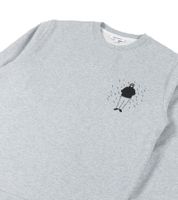 Sudadera ligera moderna Norse Projects Vagn Norse x Yu Nagaba para mujer y hombre, gris