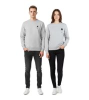 Sudadera ligera moderna Norse Projects Vagn Norse x Yu Nagaba para mujer y hombre, gris