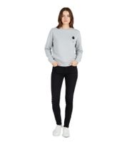 Sudadera ligera moderna Norse Projects Vagn Norse x Yu Nagaba para mujer y hombre, gris