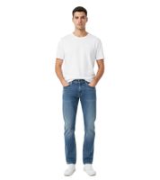 Acne Studios Blå Konst North Antifit Herren-Jeans Premium Denim moderner Slim-Tapered Fit Mittelblau 