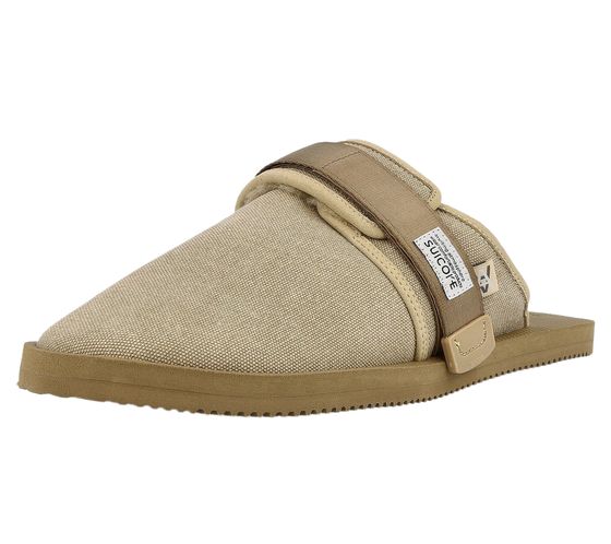 SUICOKE X Daniel Arsham Men's Zavo-Mabda Mules in Beige