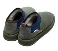 SUICOKE Unisex RON – Mid-Boot con suola Vibram OG-073MWPAB-MID Verde/Blu