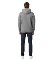 Pleasures Flight Gunmetal Herren mit Logo-Print auf der Vorderseite Streetwear-Hoodie Kapuzenpullover Grau